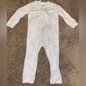 Kyte baby bamboo romper constellations